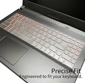 MSI Cyborg 15 A13VE 2023、MSI GL66 GL76、ステルス GS77、カタナ GF66 GF76、Raider GE78 HX、MSI Sword 15 17、MSI 十字線 15.6インチ 17.3インチ、ステルス 16 17 スタジオ用キーボードカバー キーボードスキンアクセサリー