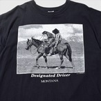00s Paul Stanton "Designated Driver" フォトプリントTシャツ ブラック