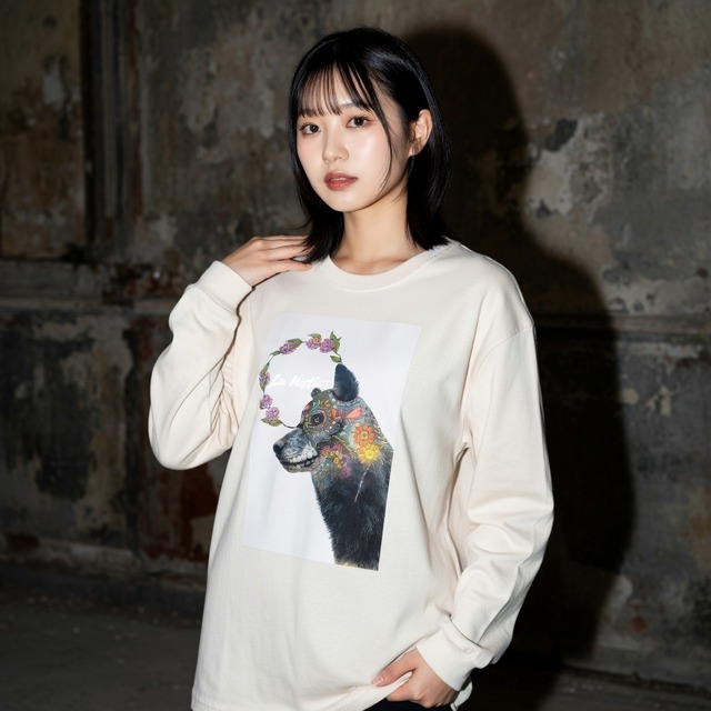 【長袖】Day of the Dead × Lucha Libre <Wolf>