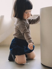 【取寄/韓国直送】melmel リブカットソー|秋服|韓国子供服 |26/AT