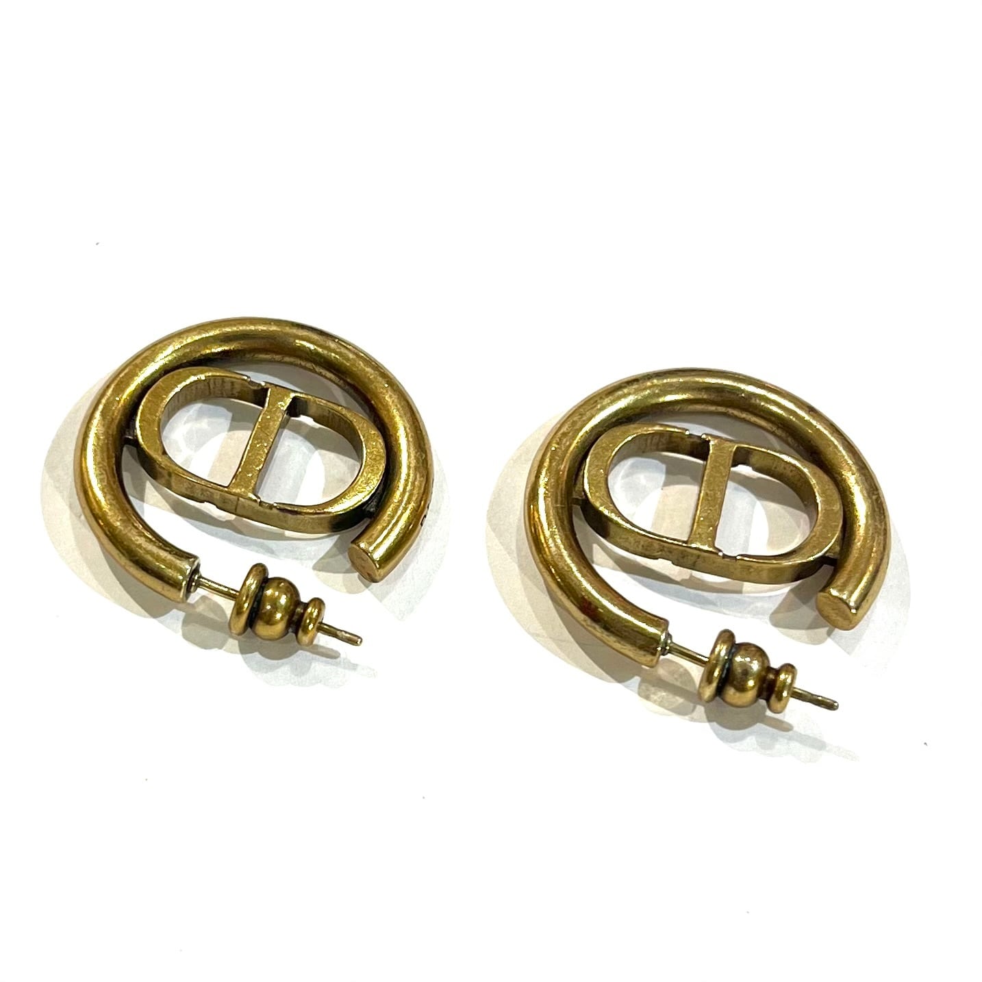 Christian Dior】2230 DIOR 30 MONTAIGNE モンテーニュ CDロゴ フープ