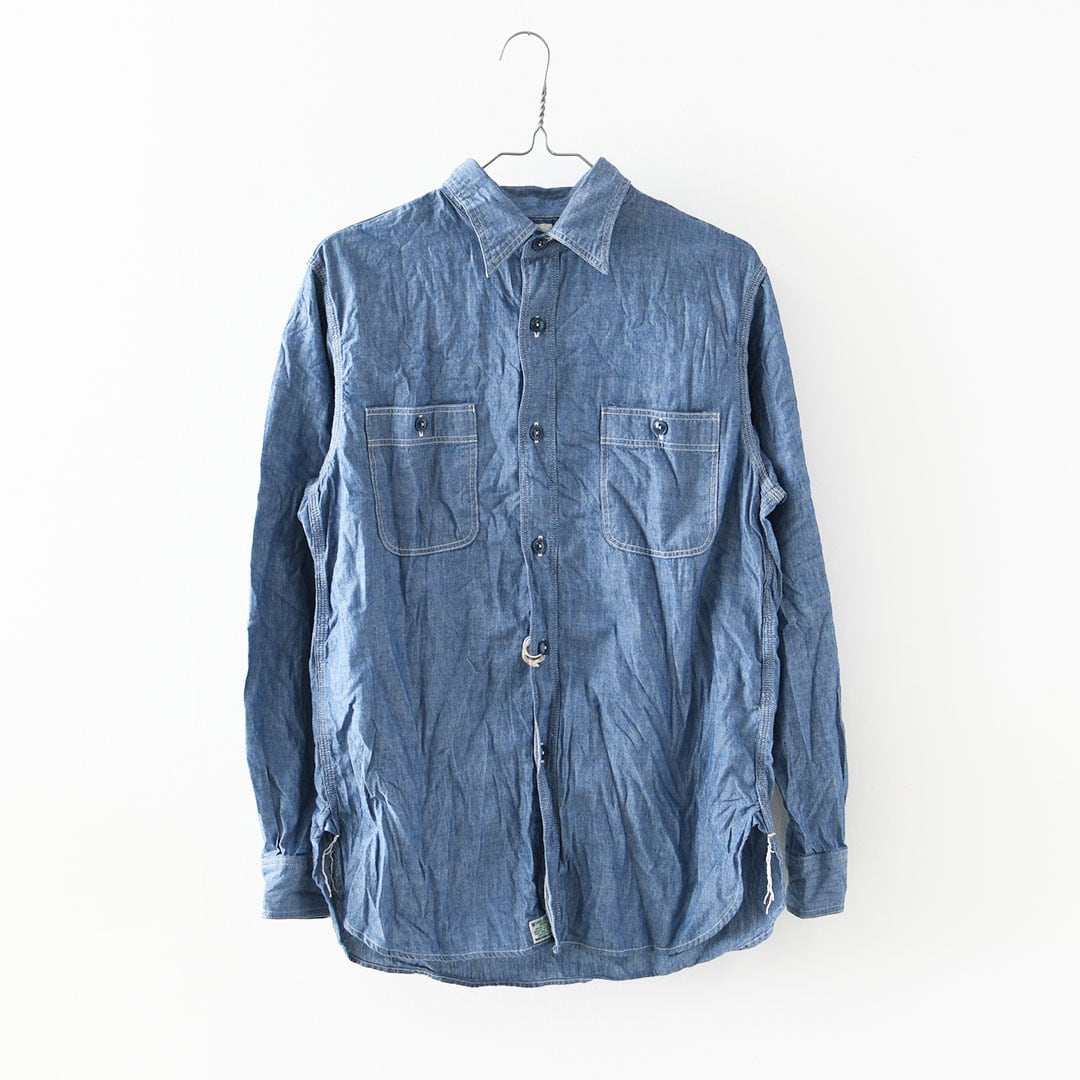 orslow [オアスロウ] CHAMBRAY SHIRTS BLUE [01-8070-84] シャンブレー