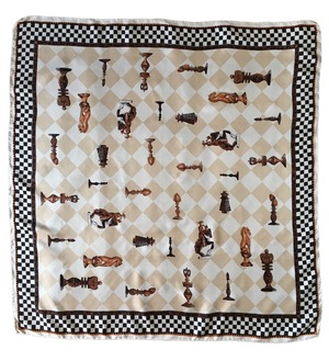 Chess Pattern Scarf