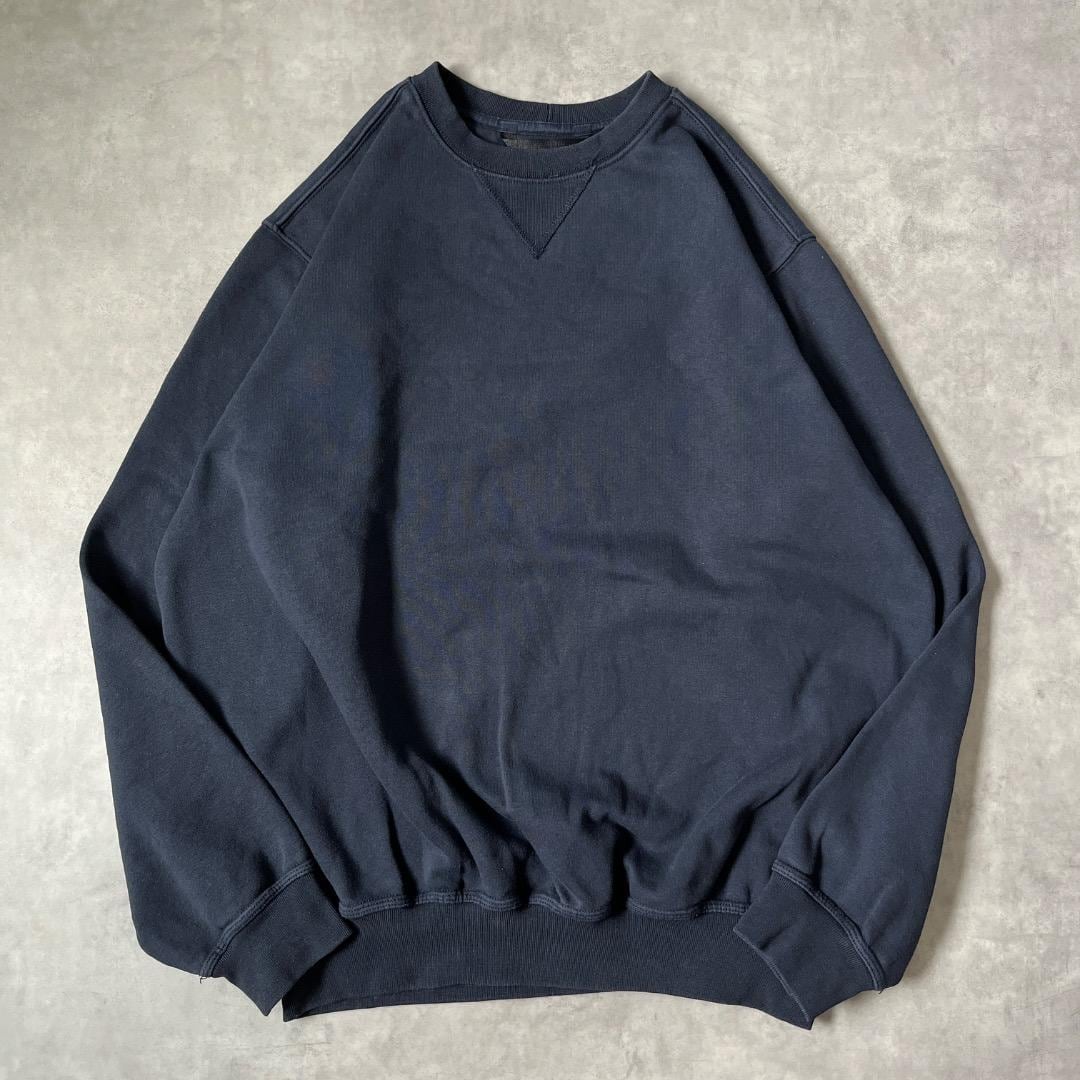 carhartt カーハート スウェット 古着 ロゴ M 紺 17571