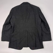 J.PRESS AUTHENTIC MODEL ジェイプレス グレンチェック 段返3B ウール テーラードジャケット 96-82-180/グレー メンズ