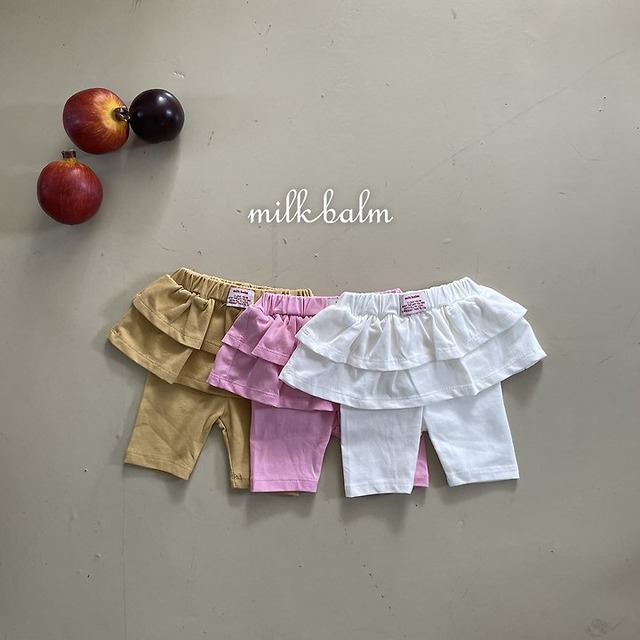 【取寄】milk balm｜lively cancan leggings｜リブリーカンカンレギンス｜XS-XL｜kids｜26 autumn