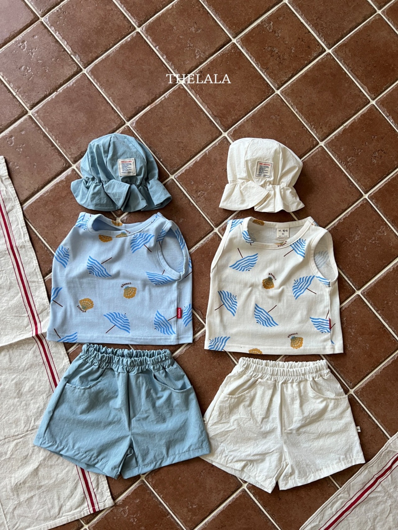 [THELALA] Poby Bucket hat / [더랄라] 포비벙거지