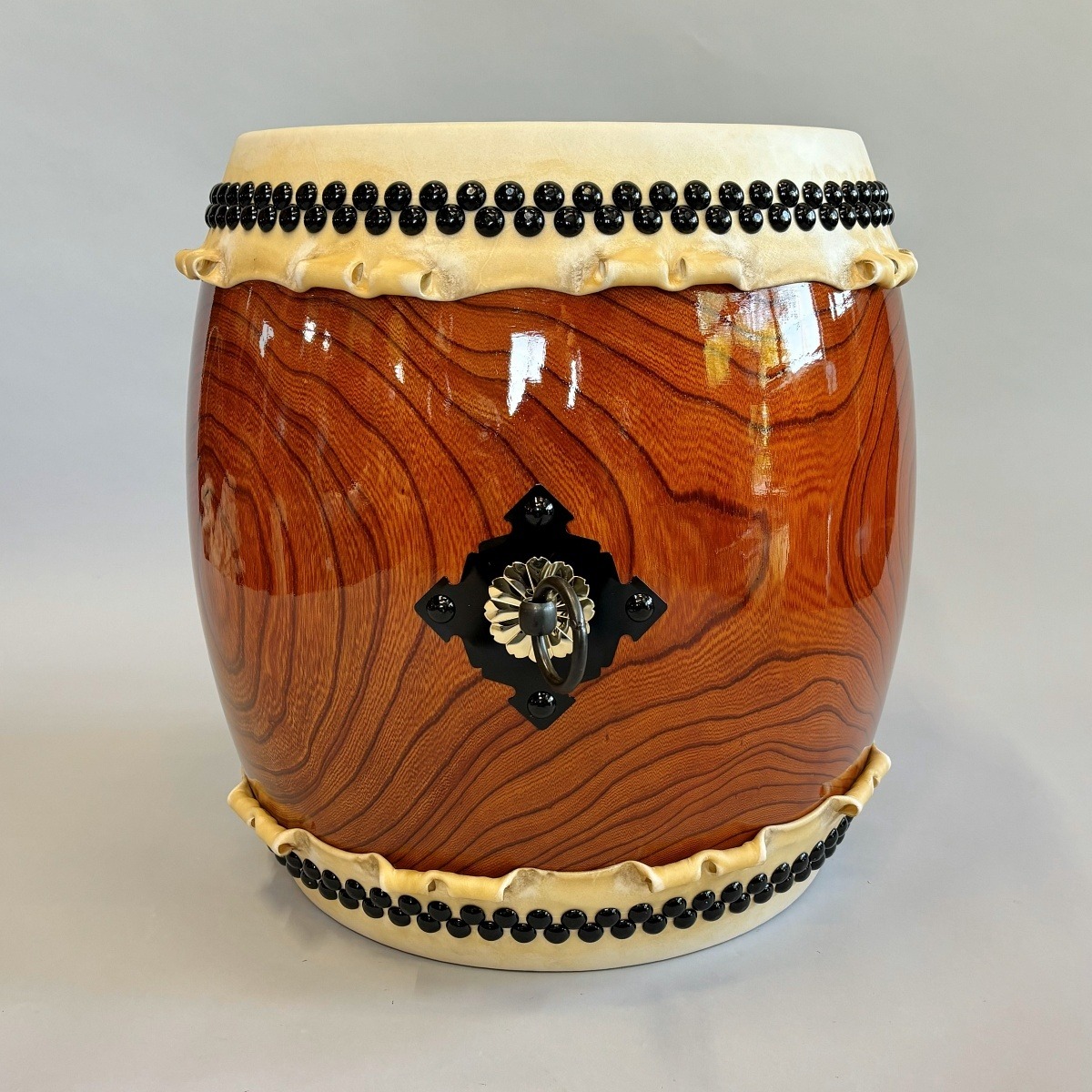 長胴太鼓 欅胴 耳付き 1尺2寸(36cm) 受注生産品 | 中島屋太鼓店 
