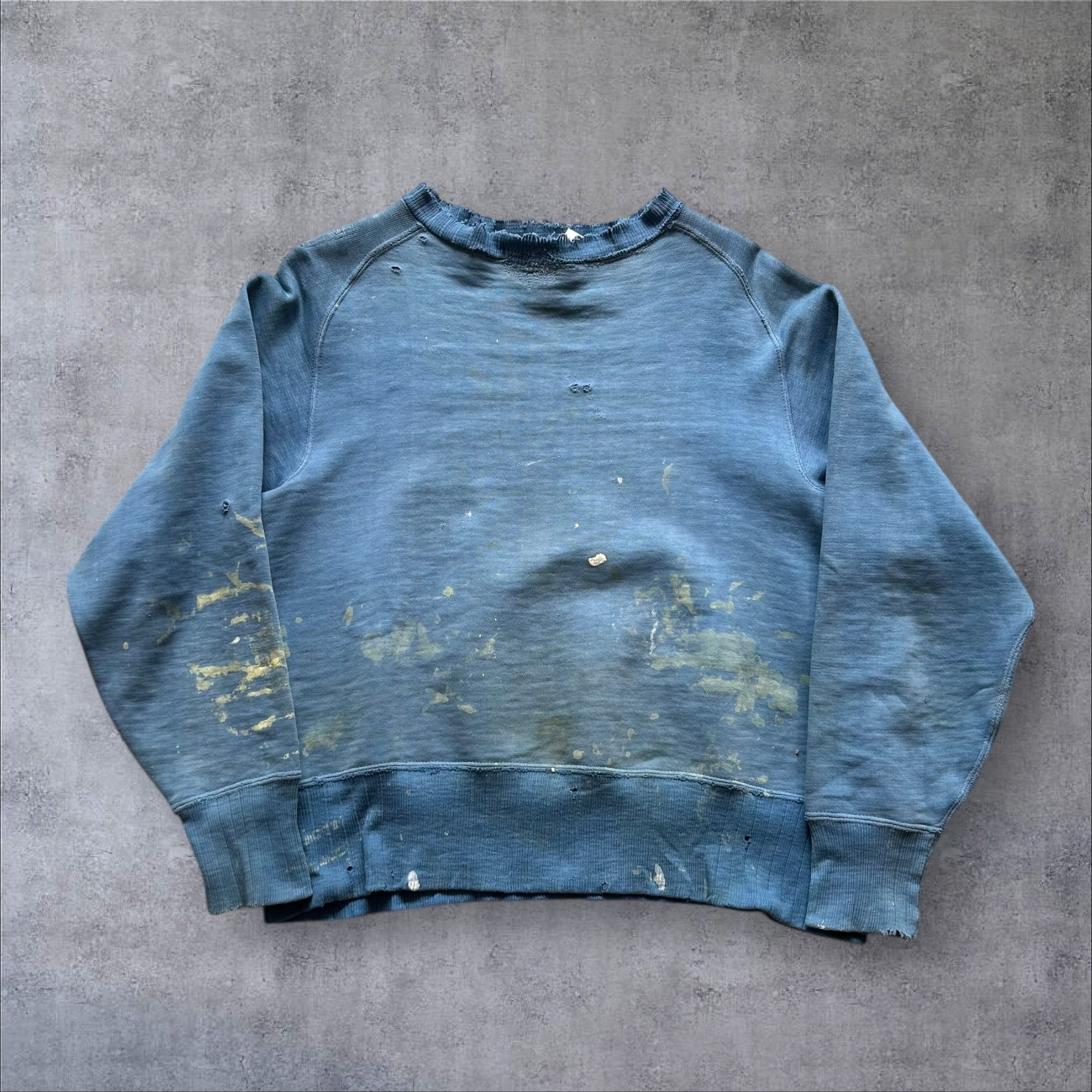 1940s Hanes "WIND SHIELD" Swing Sleeve Sweat【高円寺店】