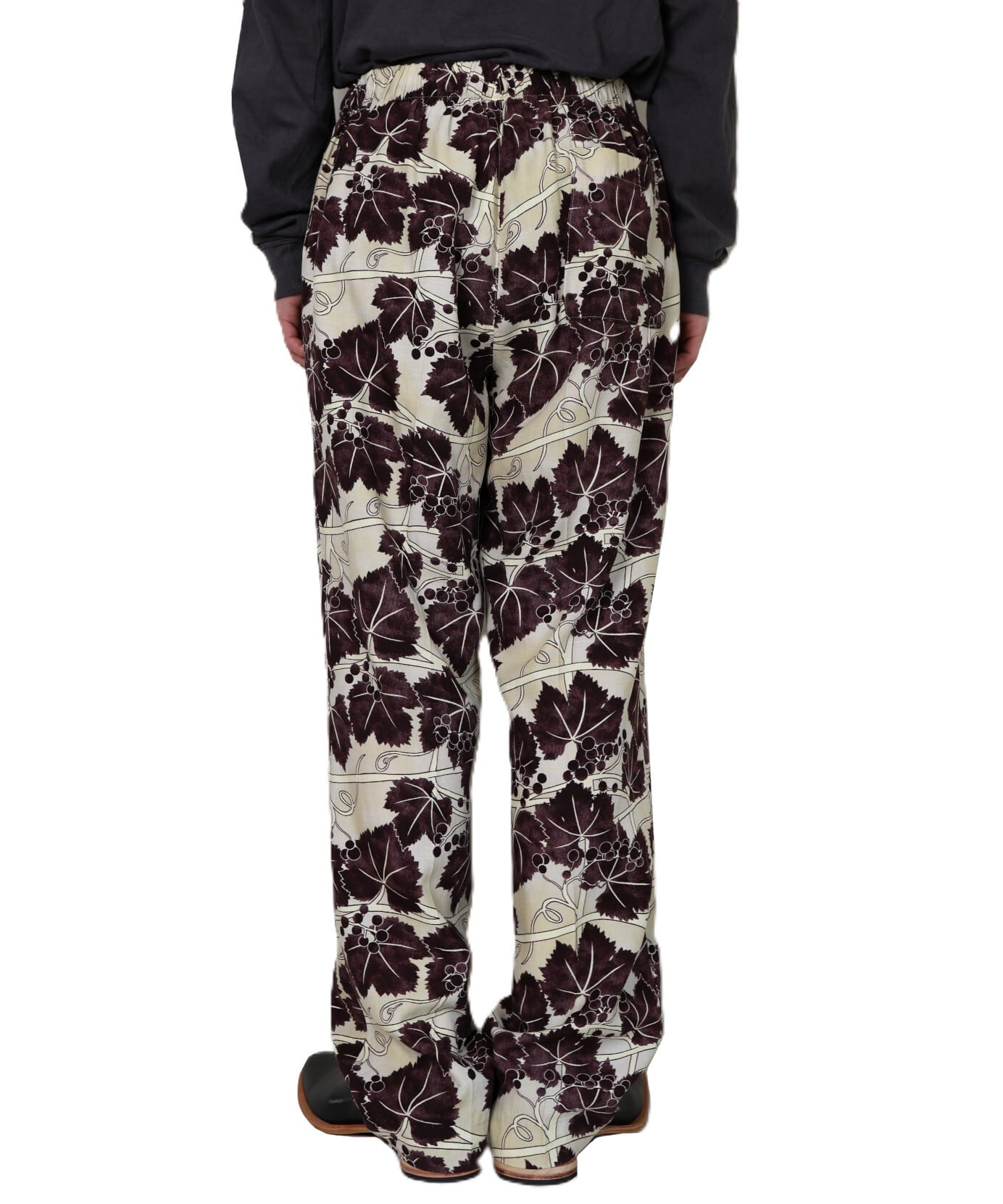 UNUSED / UW1196 PRINT EASY PANTS (BEIGE) | AfterSchool (アフター