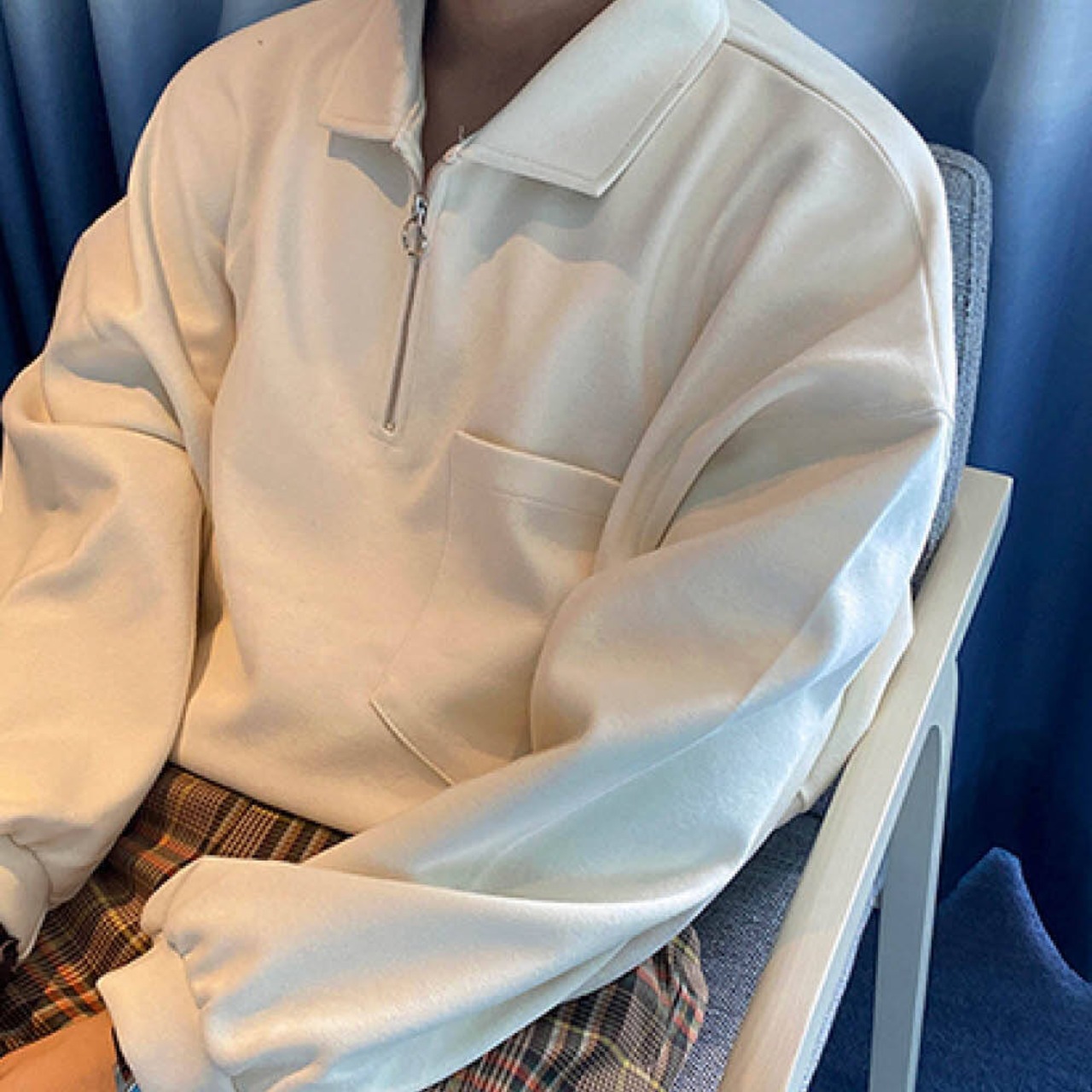 ジップポロスウェット　MT0080031