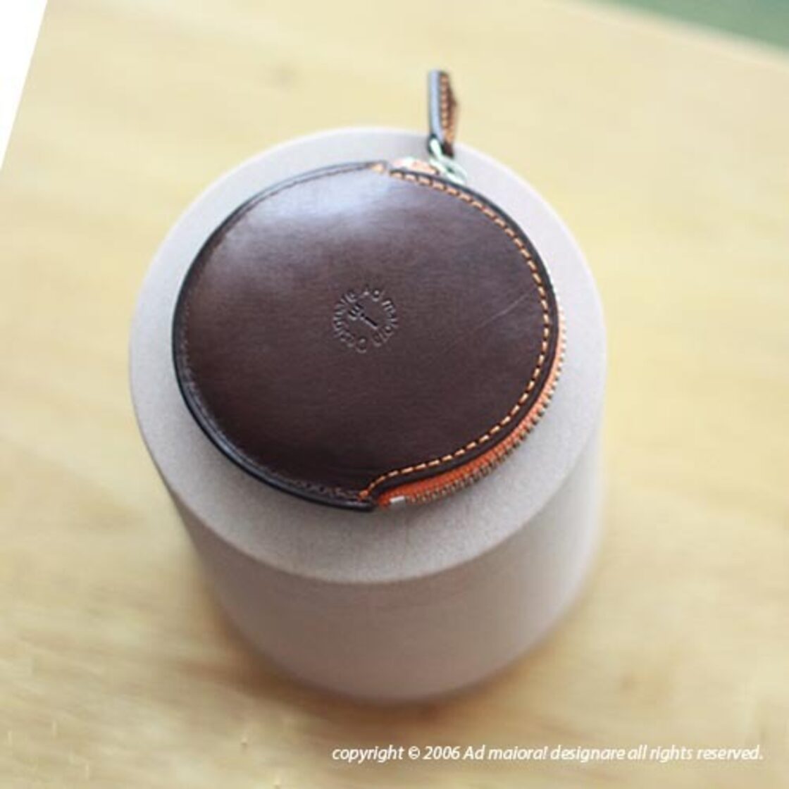 ふっくらしたコインケース 