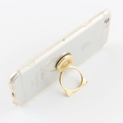 猫型 指リングホルダー