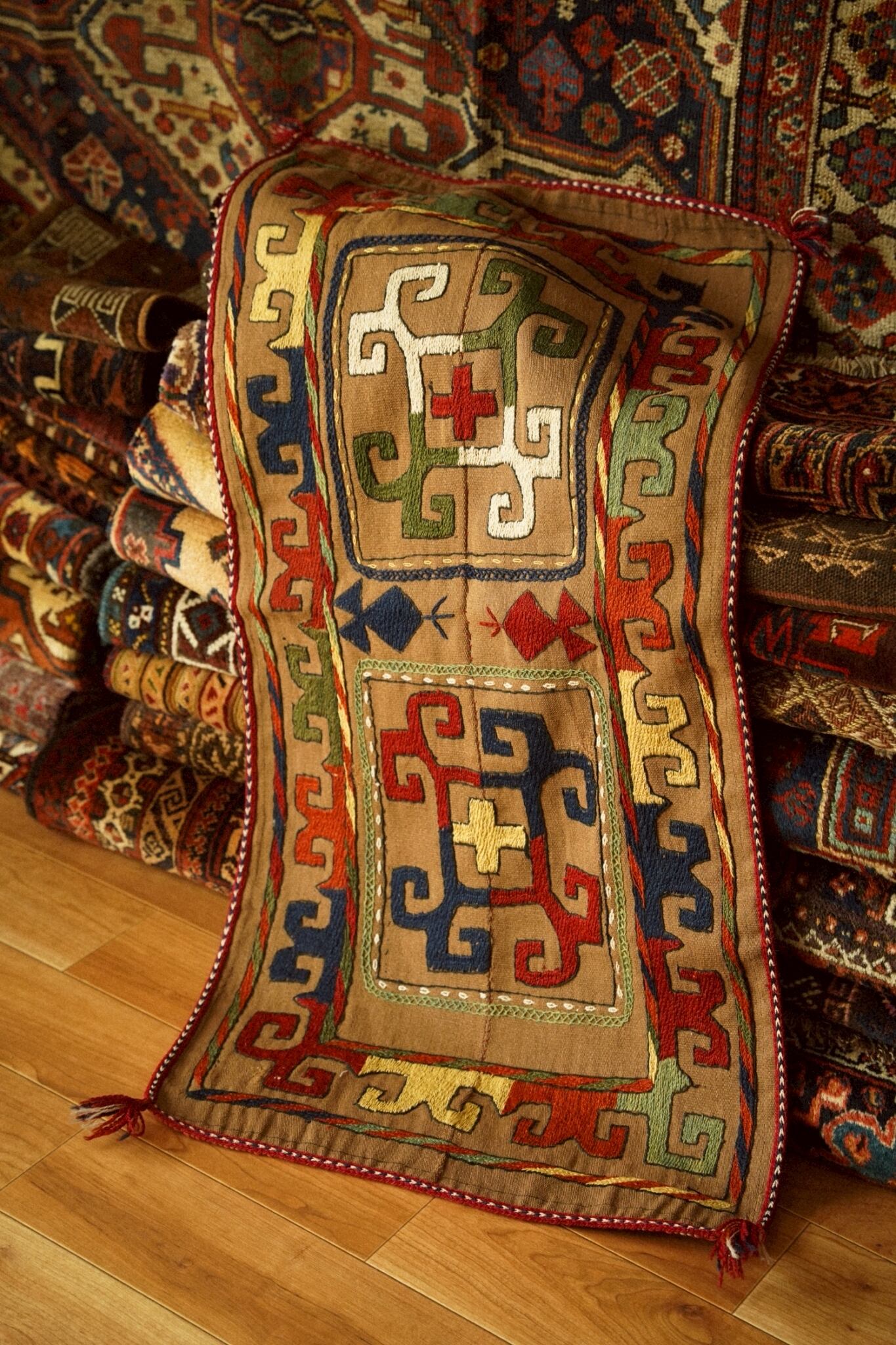 1602-Vintage Uzbek Table cloth
