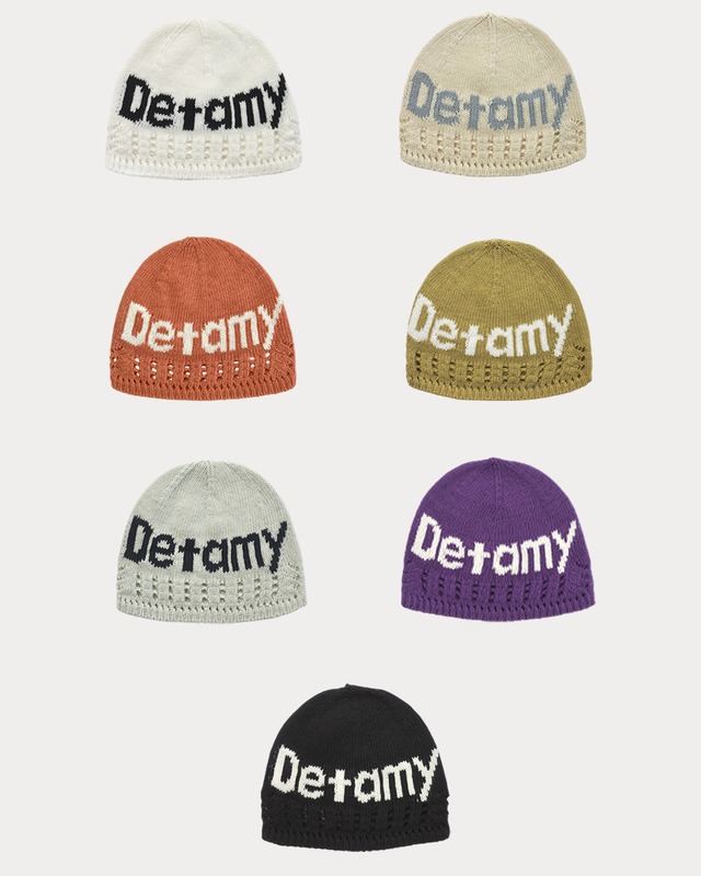 DETAMY PROJECT / カラーロゴ ビーニー 27AW