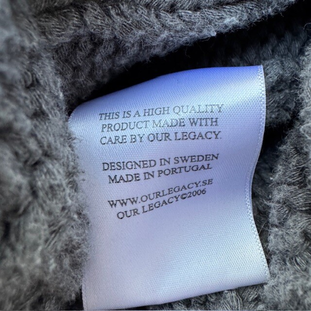 Our Legacy カーディガン ヘビーケーブルニット 画像9