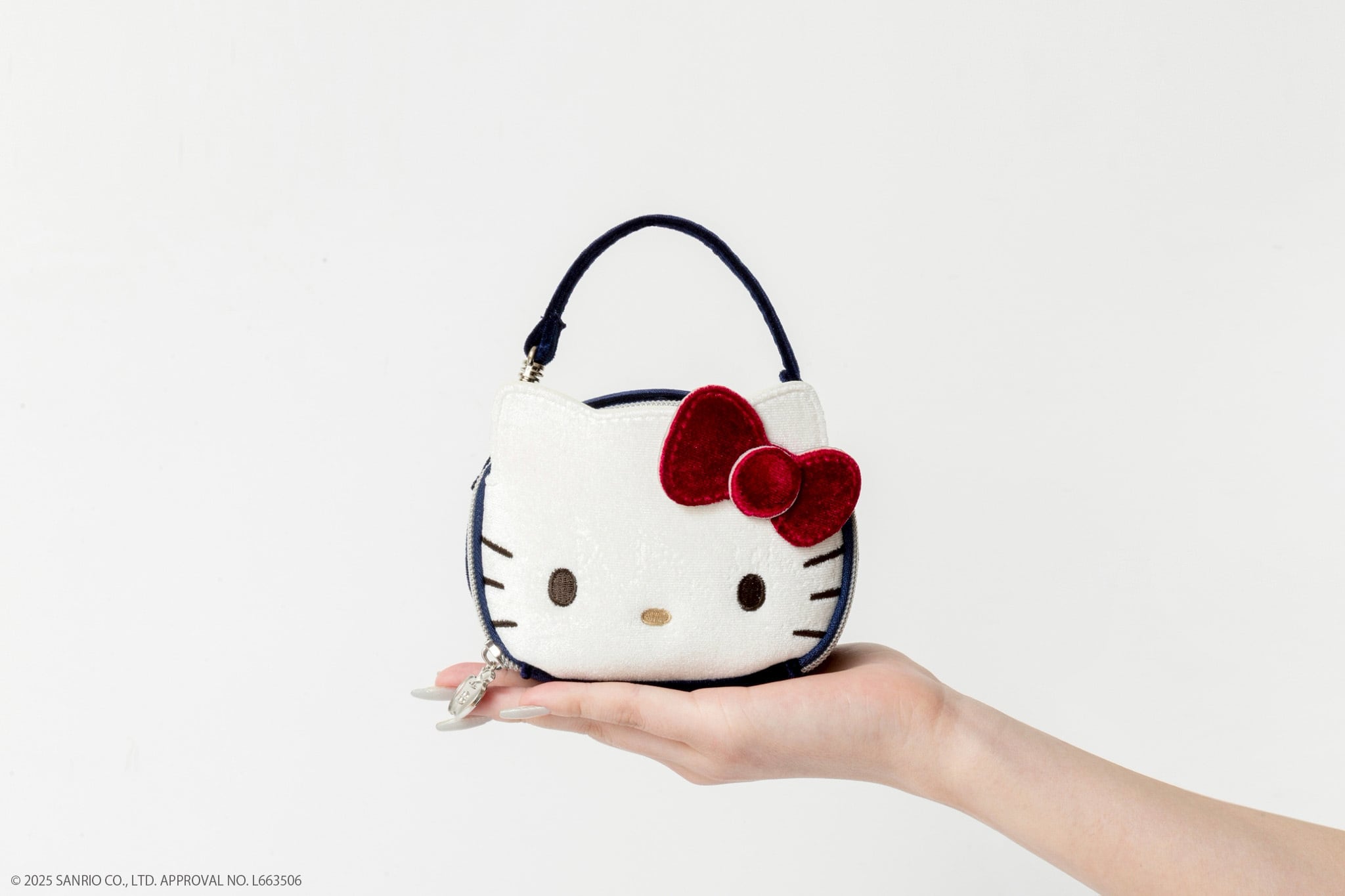 HELLO KITTY × BRILMY MINI ZUBORA COSME POUCH-VELOUR ver. | BRILMY