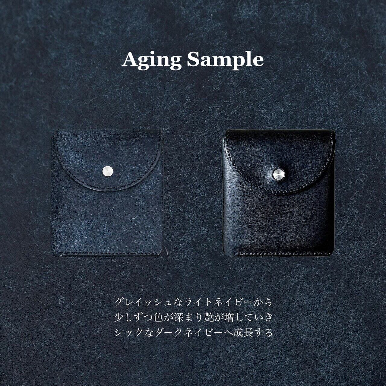 【Iru×IKENOHATA GINKAWATEN】GARSON WALLET Iru×IKENOHATA GINKAWATEN】PUEBLO LEATHER GARSON WALLET / 受注生産