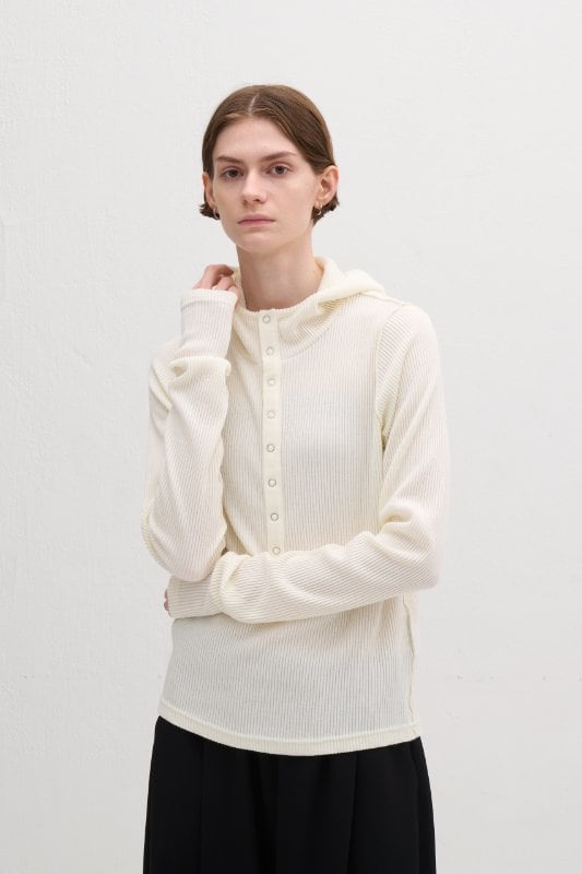 【サンプルLive】WYTE/ワイト Σ / Flexible Rib High-Neck Hoodie 12-40910