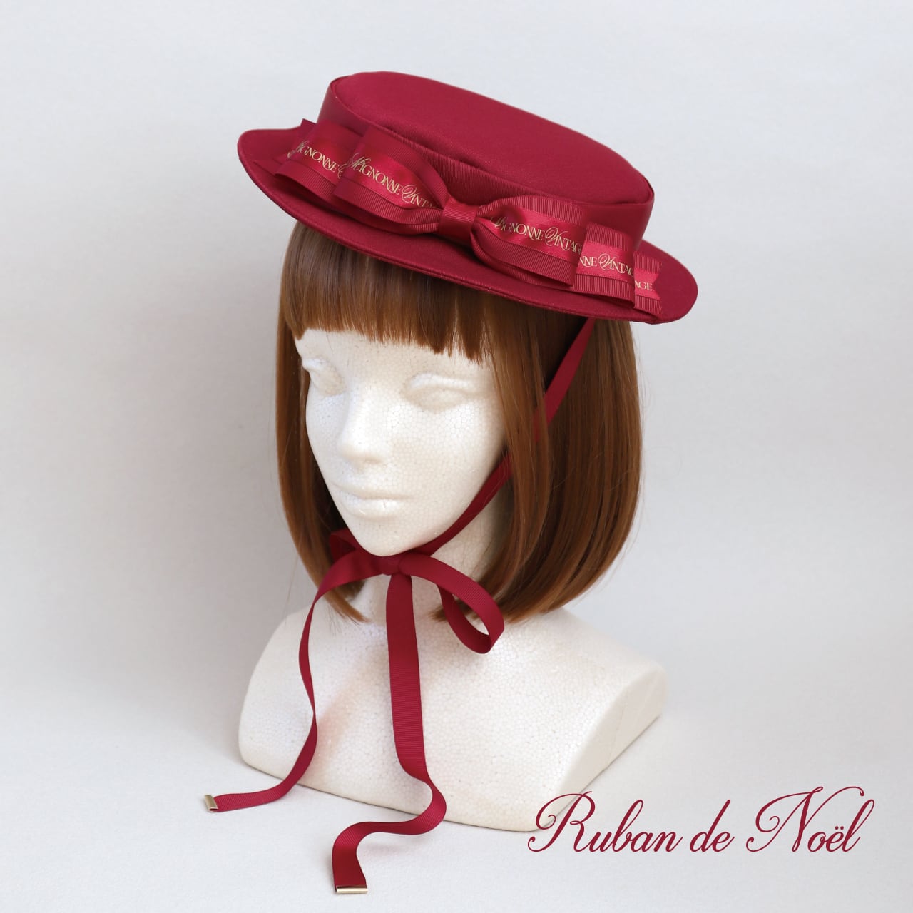 Ruban de Noël キャノチェ -レッド- | Mignonne Vintage