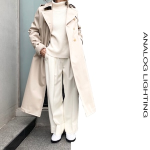 Long Trench Coat／BEIGE