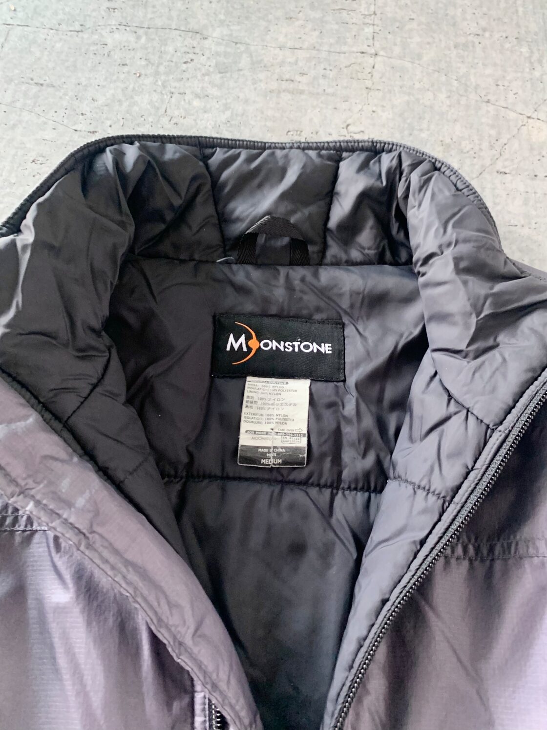moonstone Gray puff jacket | Pay ID
