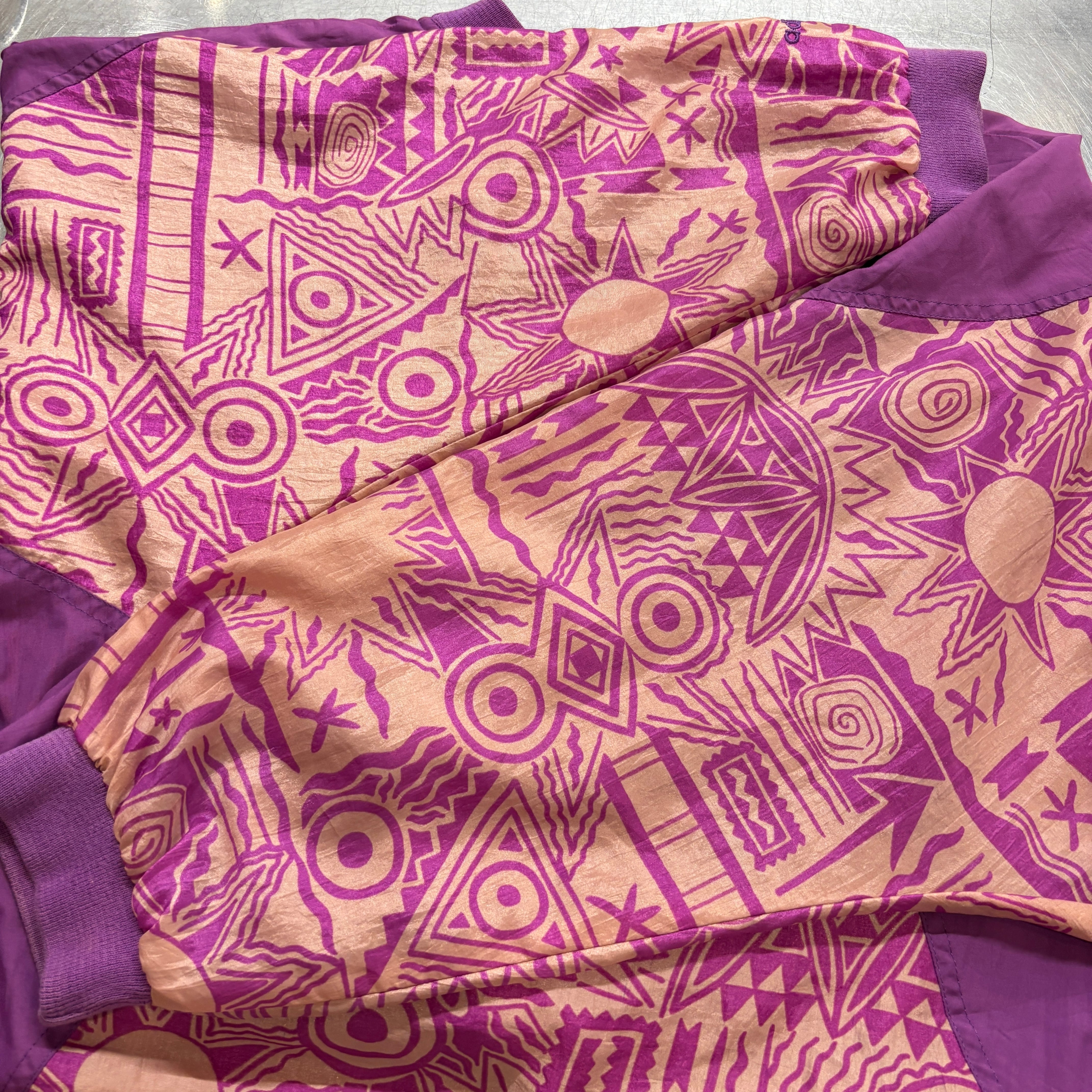 Ⓚadidas 総柄 P/O JACKET PURPLE OLD | safarionline