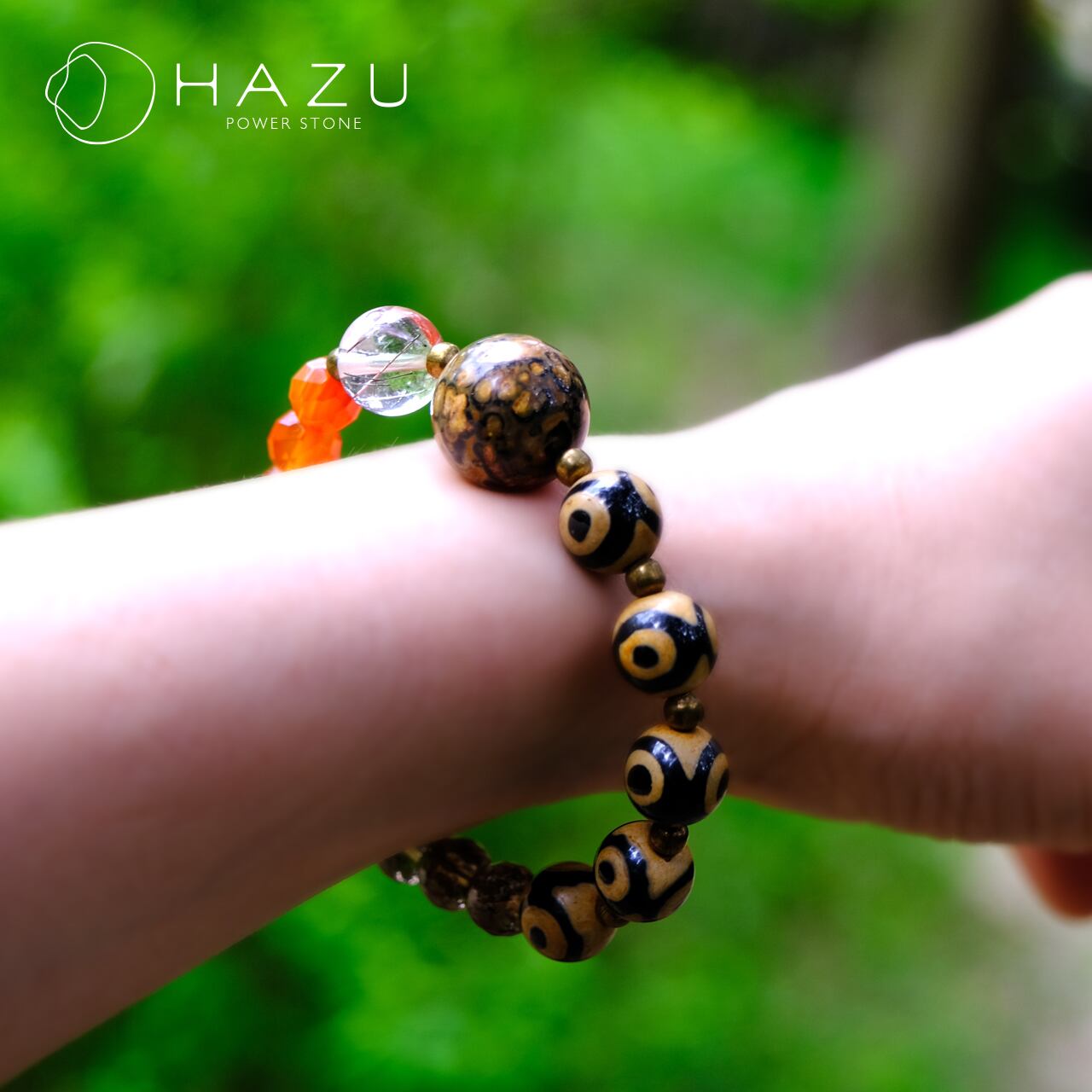 健康、長寿、財運、あらゆる幸運を呼ぶ第三の目［三眼天珠／龍宮舎利