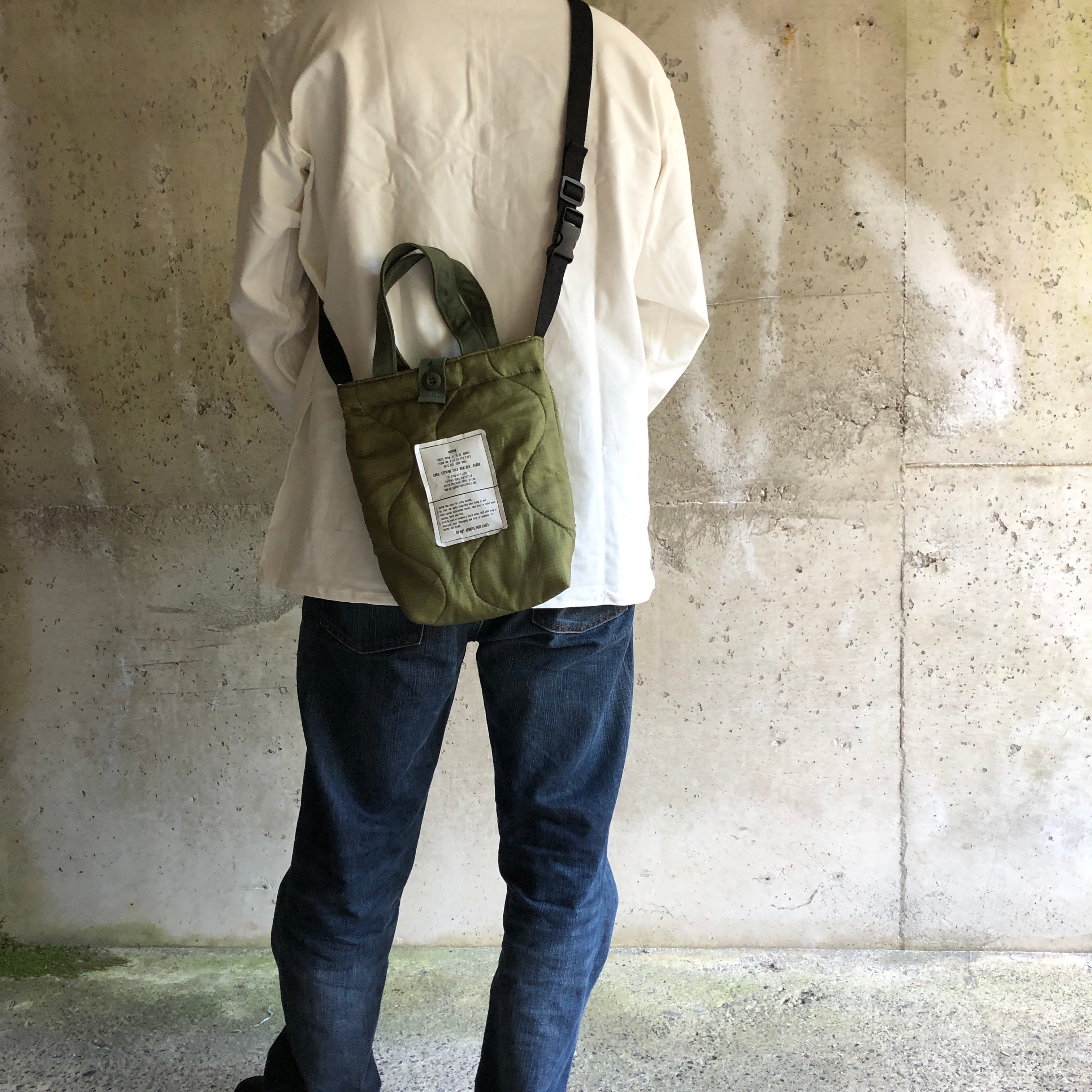 HB977】 ショルダー ミリタリー ライナーリメイクペイシェント