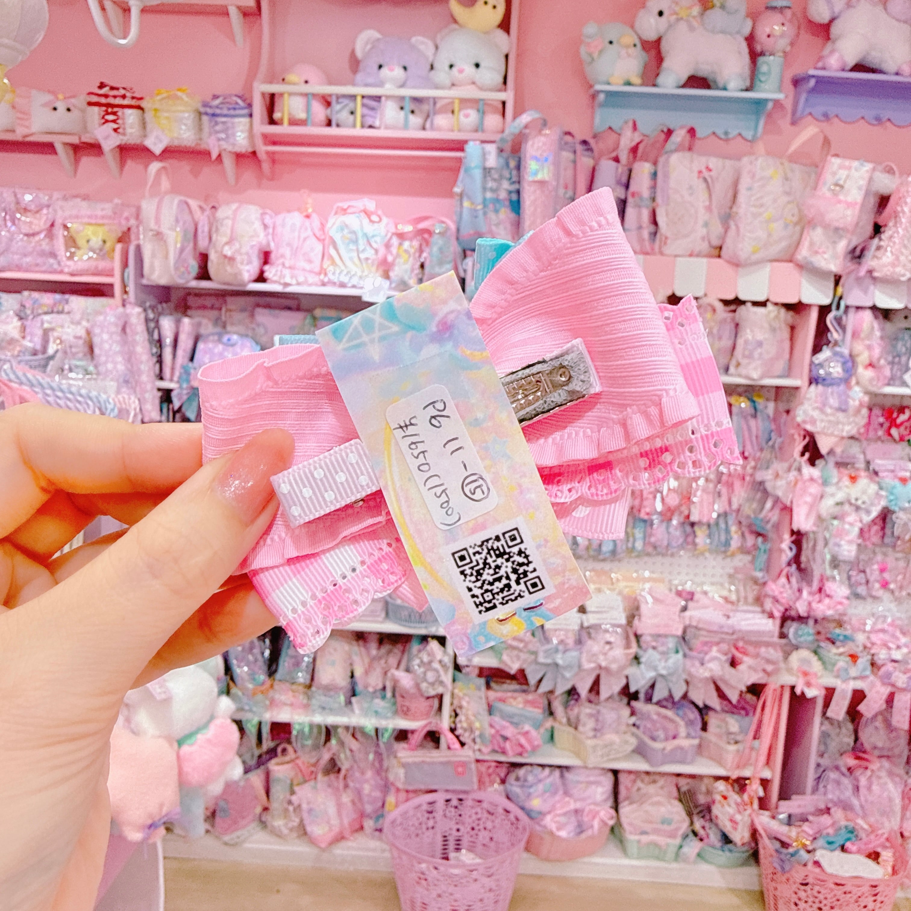 【P6】11-15スターヘアクリップ