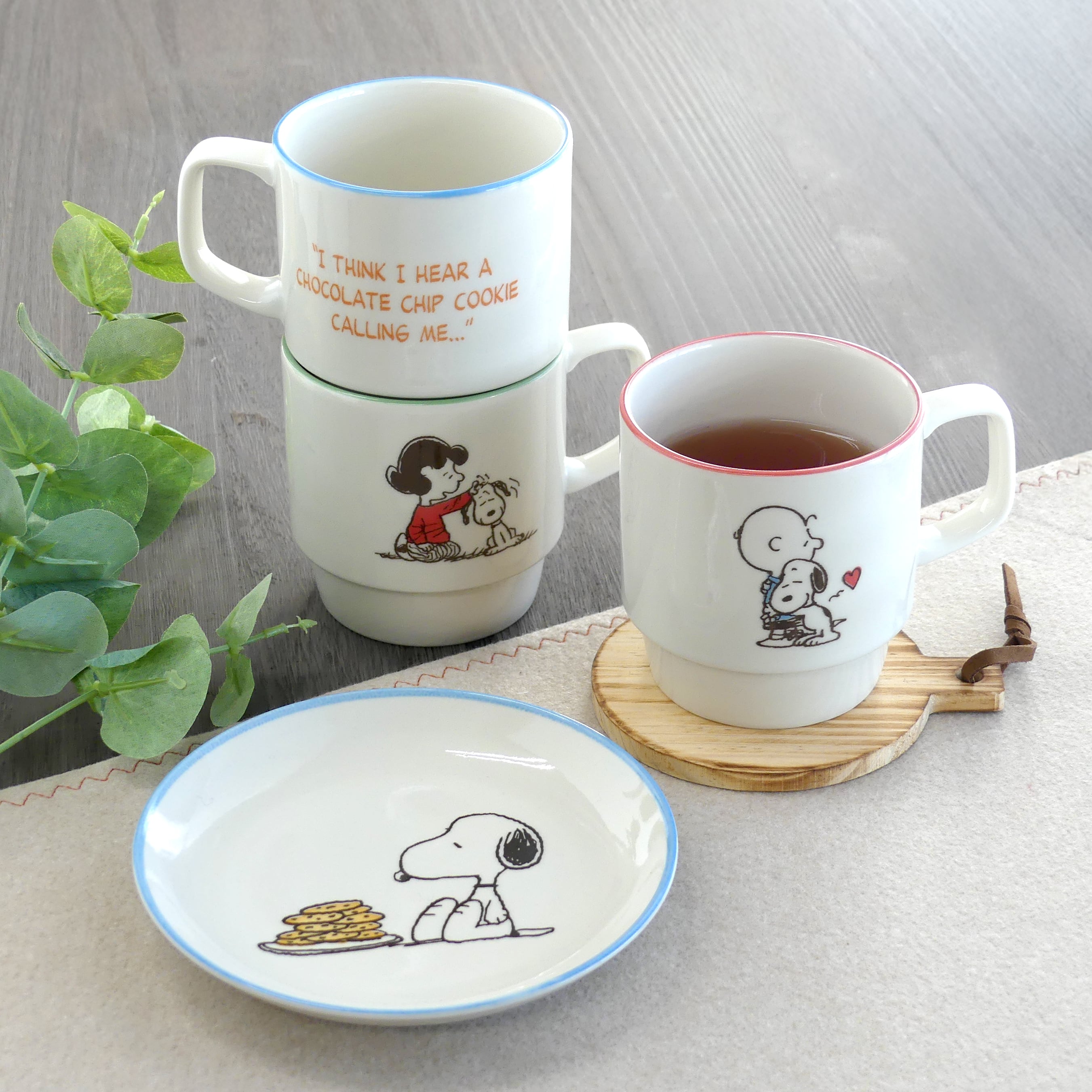 スヌーピー スヌーピー】ファイブプレートセット【SN2500】SN2500-57 | yamaka