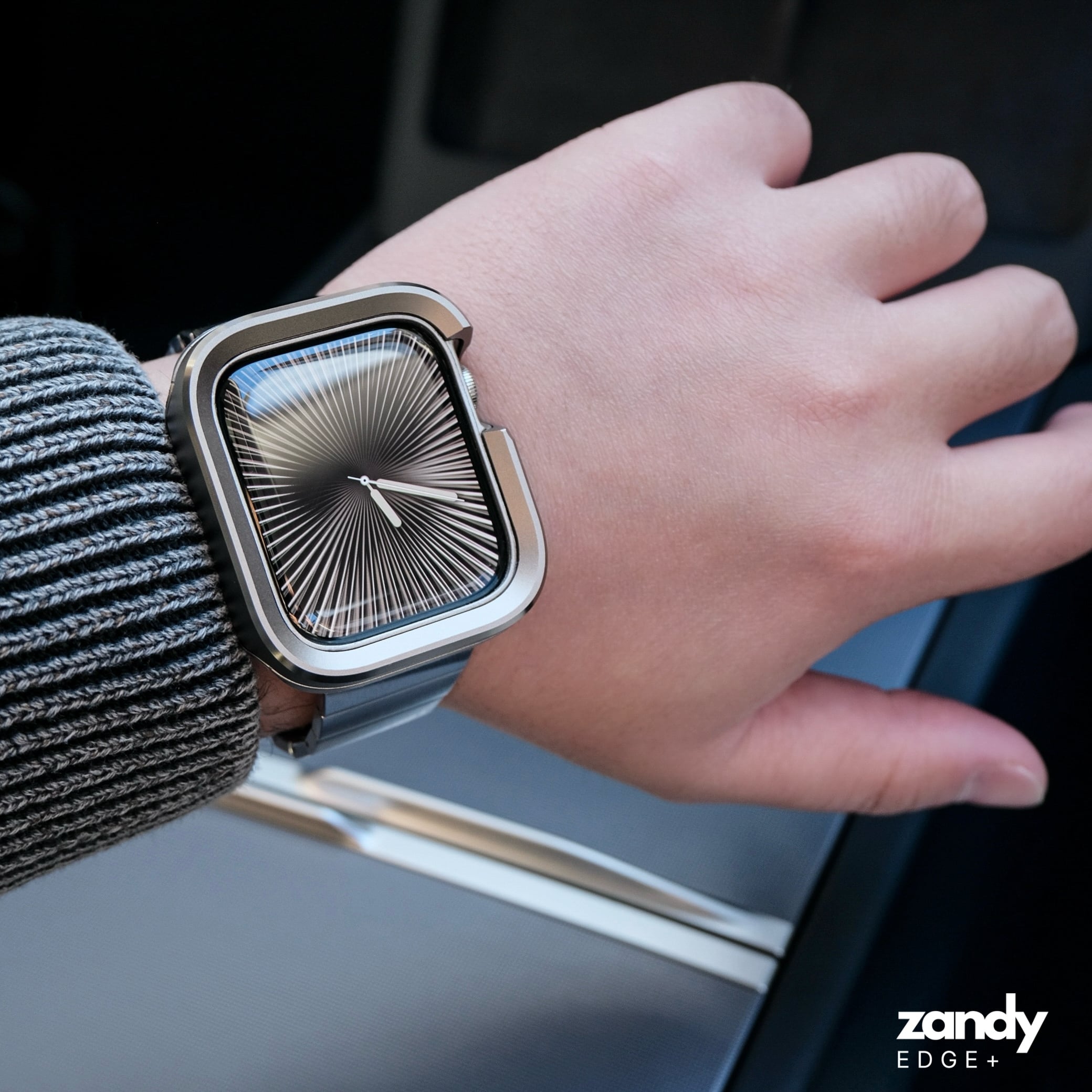 SET】B065/C006 Apple Watch エフォートレスブレスバンドSV＋メタル