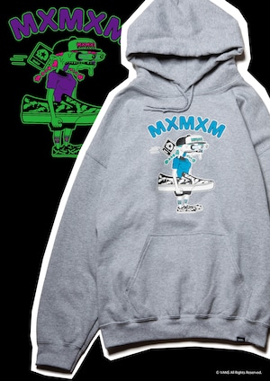 【MAGICAL MOSH MISFITS】マモミ VANS x MxMxM “MAGICAL VANS GIRL” HOODIE (GRAY)  © VANS All Rights Reserved.　スエットパーカー