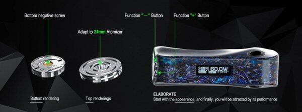 Ultroner 「 ALIENO MOD 」スタビライズドウッド(ウルトロナー