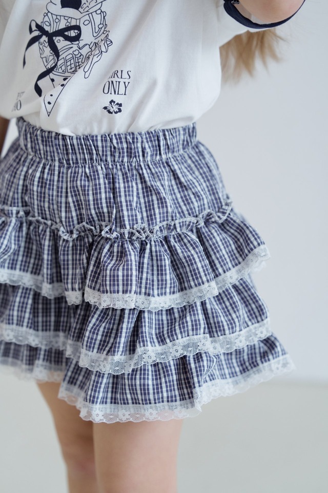 [予約] momo ann - judy cancan pants ( navy / ivory )( 5-13号 )