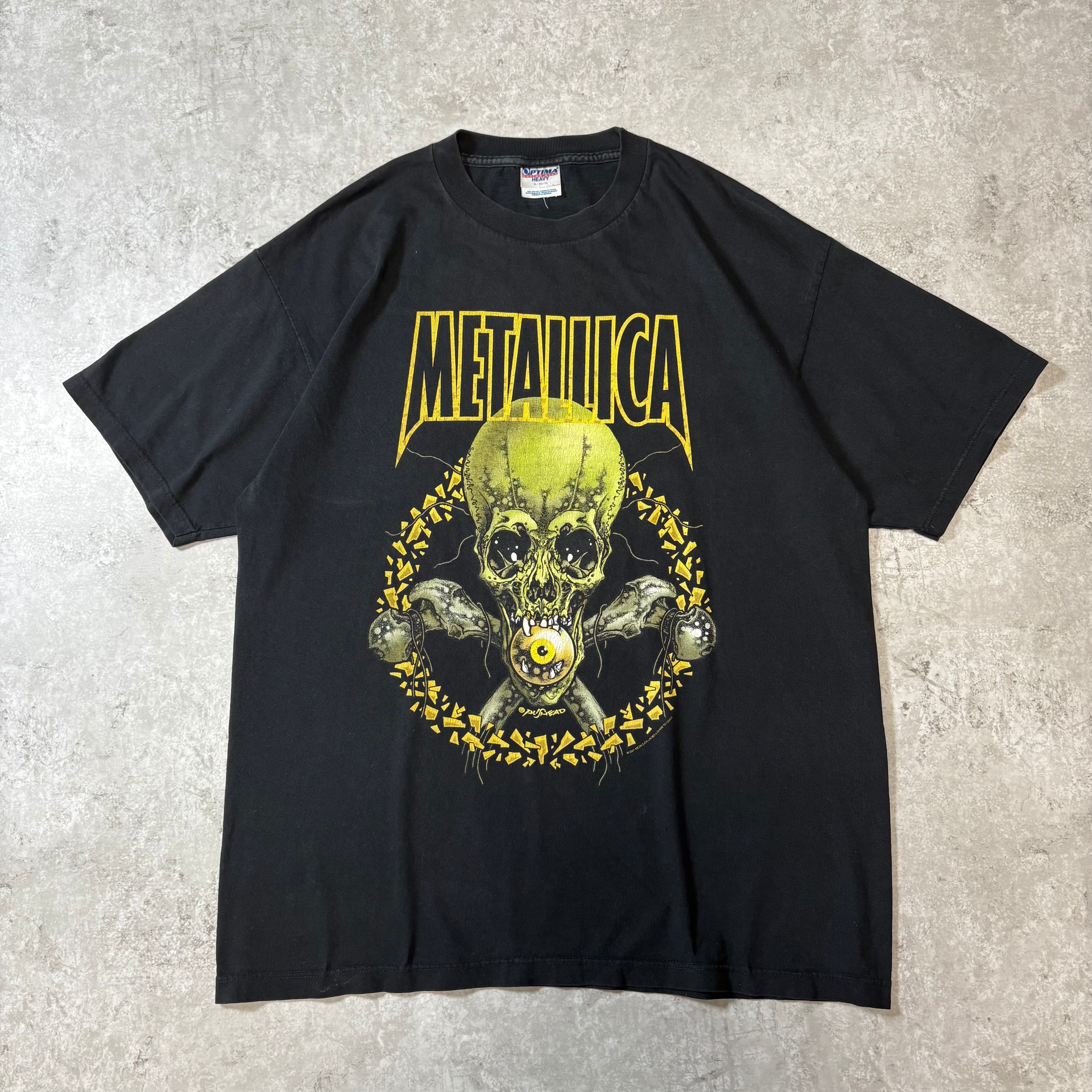 2001s "METALLICA" S/S T-shirt "PUSHEAD"