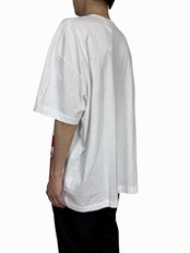 【PLAY COMME des GARCONS】T349 オーバーサイズロゴTEE (赤ハート)