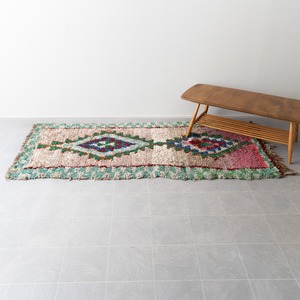 【Vintage】モロッコ・ヴィンテージラグ BC-15 "91cm×210cm"