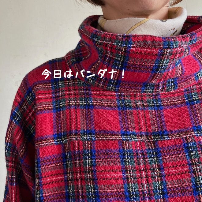 アルピーノスタンドヤッケ Girl's タータンチェック 53JK109 サイズF