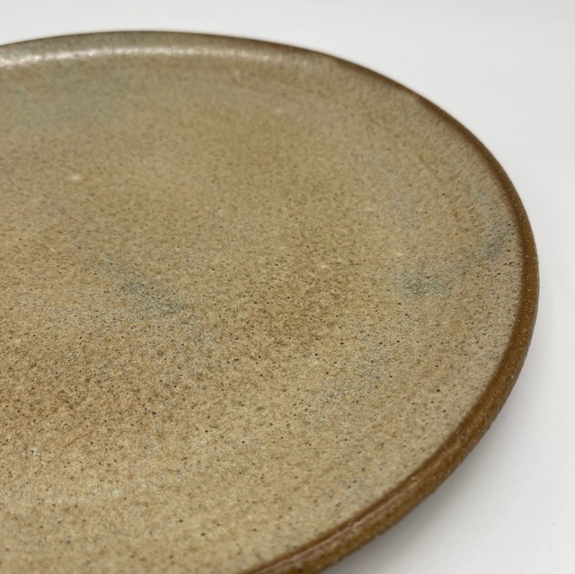 『フじイまさよ(Fujii Msy Pottery)』9寸皿プレートﾌﾞﾗｳﾝ　2022120006715