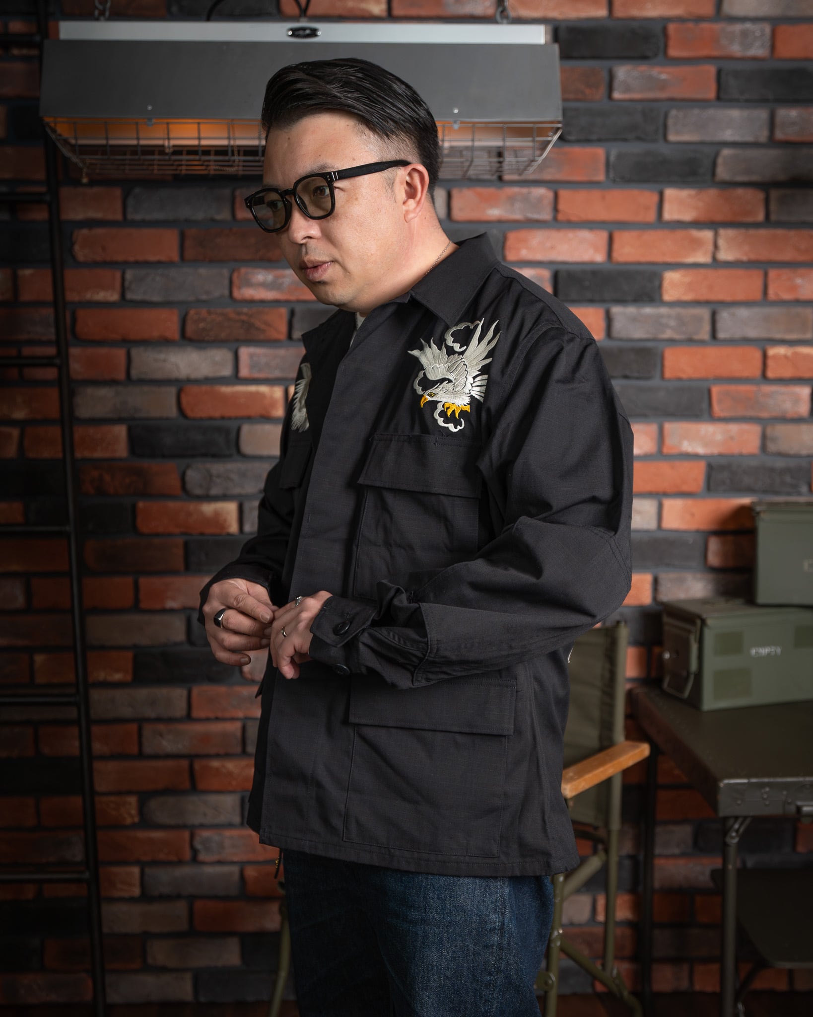 HIRYU® Presented By A.R.P.® 】DEADSTOCK U.S.Army BDU Jacket