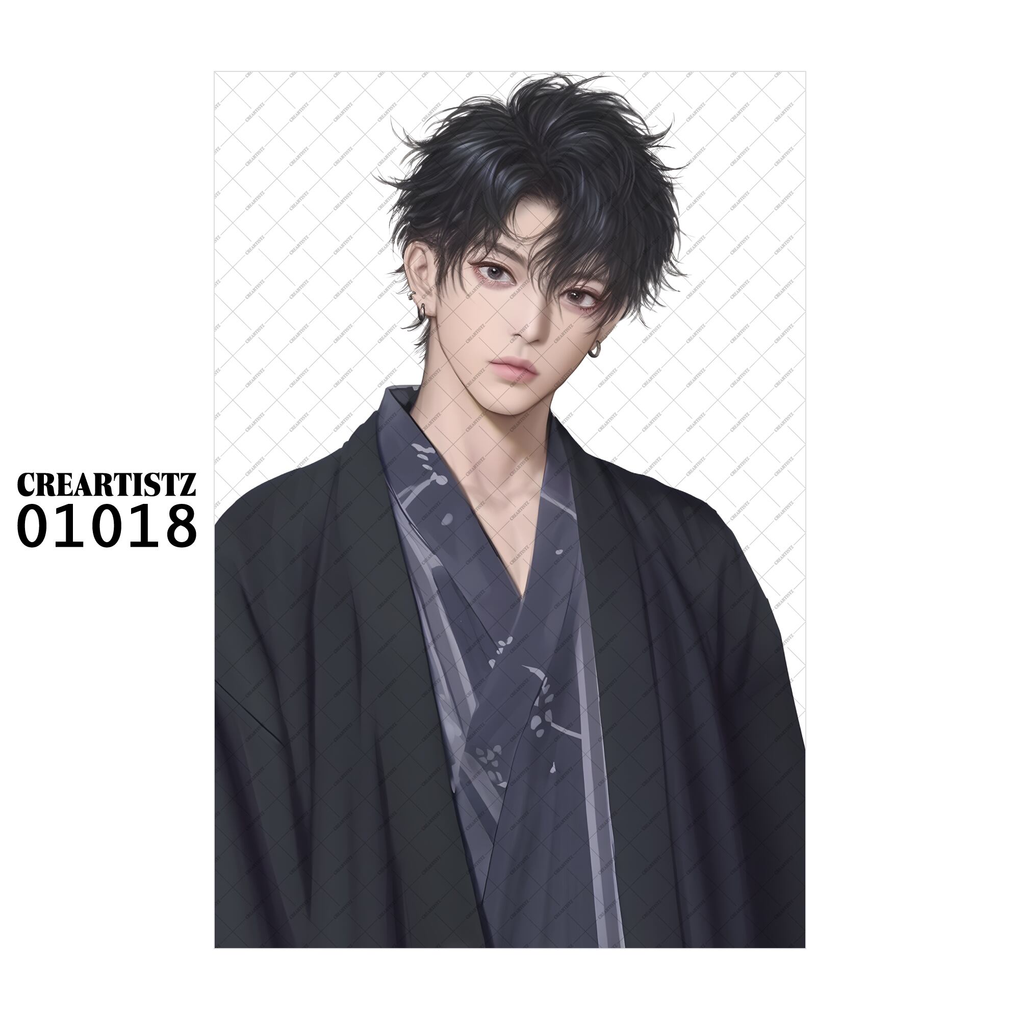 01018 ボーイ クール オリジナル ペーパー/ステッカー 4枚セット CREARTISTZ