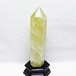 シトリン 六角柱 シトリンクォーツ ポイント 台座付属 一点物 152-4151