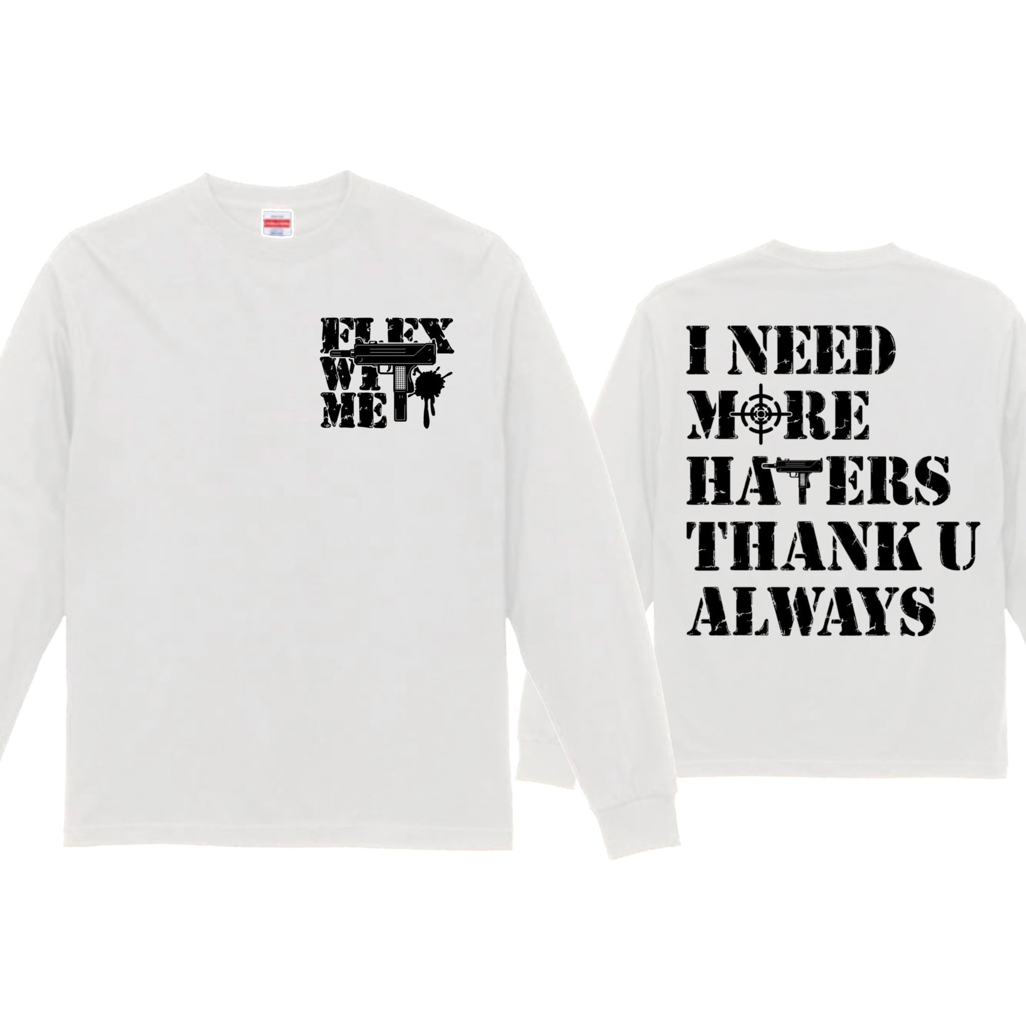 flex with me スウェット M flex wit meブラックTシャツ I NEED