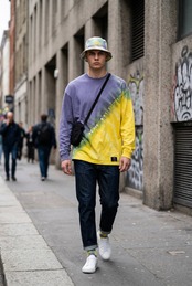 【セットアップ可】タイダイL/S T-shirts 印象派