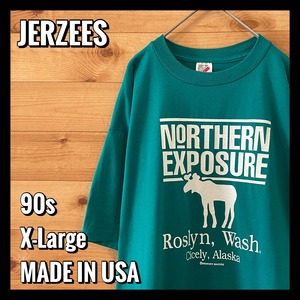 【JERZEES】90s USA製 Tシャツ  XL アメリカ古着