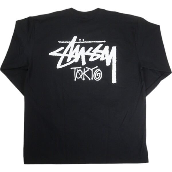 Size【S】 STUSSY ステューシー STOCK TOKYO LS TEE BLACK 東京限定