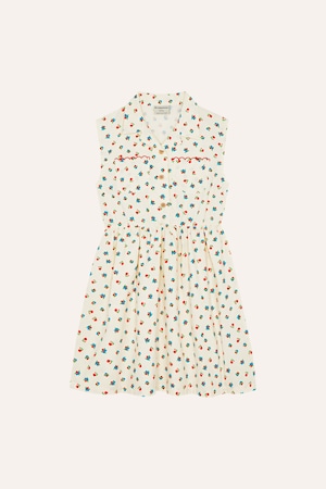 【26SS】The Campamento(カンパメント)Small Flowers Allover Dress(2y/3y/4y/5-6y/7-8y/9-10y/11-12y)ワンピース 花 小花