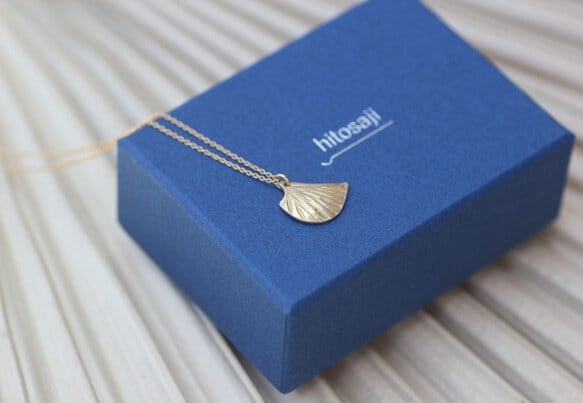 クバオージネックレス 真鍮×K14GFチェーン | アトリエひと匙