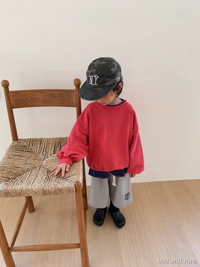 取寄：cantuccistudio　ピグメントスウェット※送料無料